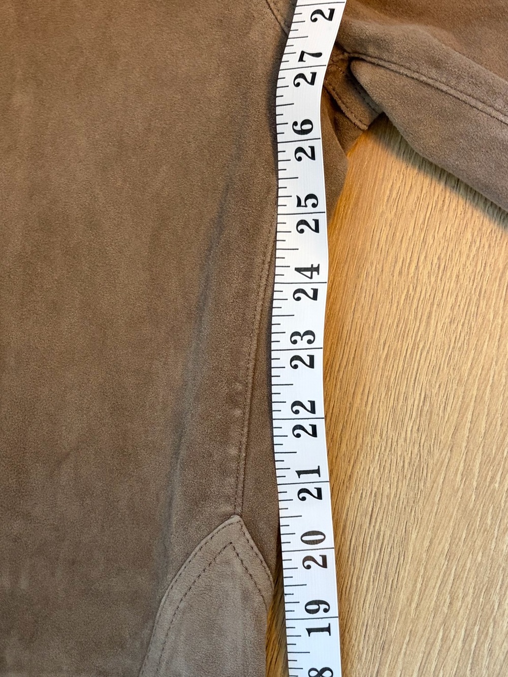 Lauren Ralph Lauren Goat Suede Equestrian Riding Style Pants - Picture 9 of 12
